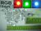 DIODA LED Świecąca RGB fi 10mm 4 nóżki WA   R G B