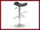 Hoker H2 czarny regul.wysokości H-2 krzesło barowe