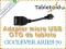 Adapter OTG micro USB tablet GOCLEVER ARIES 70