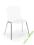 KRZESŁO K160 BIAŁE POLIPROPYLEN HALMAR WYSYŁKA 24H