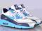 NIKE Air Max 90 39 Vivid Blue Wiosna 2014 USA