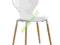 KRZESŁO DREWNIANE K164 STÓŁ SALON KUCHNIA BIAŁY