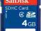 3A11 - SANDISK SDHC 4GB 4-KLASA - FV GW