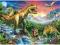 PUZZLE RAVEN. 100 EL. XXL Epoka Dinozaurów