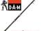 D.A.M. BLACK PANTHER TELE SENSO TIP 80-150g 3m