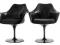 Krzesło  obrotowe Tulipan Armchair pokój salon