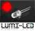 3x LED 5mm CZERWONA 1.500mcd 15st od LUMI-LED
