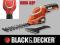 BLACK&amp;DECKER GSL700 nożyce do żywopłotu trawy