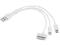 Kabel 3 w 1 - lightning, 30pin, microUSB