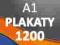PLAKATY A1 1200 szt. -48h- + PROJEKT I KURIER 0 zł