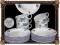 DOULTON porcelanowy serwis deserowy dla 6 osób