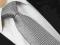 KRAWAT ŻAKARDOWY - SZARO-RÓŻOWY [1745]