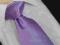KRAWAT ŻAKARDOWY - FIOLETOWY [1137]