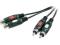 Kabel Audio SpeaKa 2x Cinch M - 2x Cinch Ż, 2,5 m