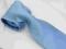 KRAWAT JEDWABNY - BŁĘKITNY [mt89]