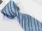 KRAWAT JEDWABNY - BŁĘKITNY [mt70]