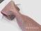KRAWAT JEDWABNY - RÓŻOWY [mt68]