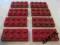 4AFOL 2x LEGO Dark Red Plate 2 x 4 3020