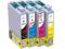 4x tusze do Epson Stylus SX435W SX440W SX445W