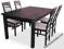 Zestaw 4 osobowy + stół LARGO 80x140