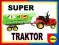 TRAKTOR na napęd PRZYCZEPA FARMA WYWROTKA