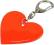 Brelok odblask serce światełko odblaskowe
