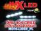 DRL LAMPY DO JAZDY DZIENNEJ Max Led 404 CREE 12,5