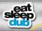 EAT SLEEP DUB STICKER - NAKLEJKA 8,9 cm + GRATISY