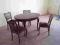 Stół 4 krzesła rozkładany