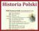 EduTab HISTORIA POLSKI: najważniejsze daty, ściąga