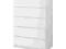 IKEA  MALM Komoda, 6 szuflad, biały