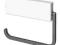 IKEA HJALMAREN Uchwyt na papier  BIAŁY/CZARNYBRĄZ