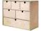 IKEA  MOPPE Minikomoda, sklejka brzozowa 42x18x32
