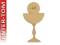 drewniane scrapki hostia kielich pierwsza komunia