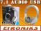 @ HIT @ SŁUCHAWKI USB 7.1 SURROUND EFREET ET-9204