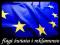 FLAGA UNII EUROPEJSKIEJ 150x90cm - UNIA EUROPEJSKA