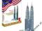 PUZZLE 3D Petronas Tower DHL
