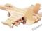~ PUZZLE DREWNIANE 3D ~ SAMOLOT F-18 HORNET ~