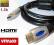 Przewód kabel HDMI 1,8m Full HD gruby filtry metal