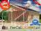 Drewniany domek letniskowy domek USZATKA D 68,2m2