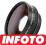 Konwerter szerokokątny do Kamery HD 58mm Japan