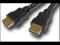 LP4 NOWY KABEL 2 x HDMI A (19PIN) MĘSKI BLACK-GOLD