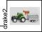 SIKU TRAKTOR Z PRZYCZEPĄ DLA ZWIERZĄT 1640 MODELAR
