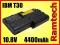 BATERIA IBM ThinkPad T30 02K7050 02K7051 4400mAh