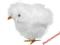 Wielkanocny kurczak kurczaczek na wielkanoc biały