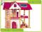 Drewniany domek dla lalek Villa Eco