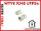 100 x WTYK RJ45 8p8c UTP5e Cobras | Kraków |