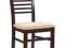 NOWOCZESNE KRZESŁO DREWNIANE GERARD 6 C Orzech