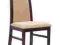 NOWOCZESNE KRZESŁO DREWNIANE 'DOMINIK' c. orzech !
