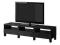 IKEA BESTA Ława TV z szufladami Vassbo czarnybrąz